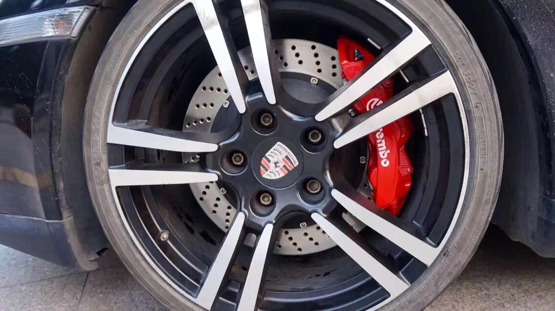 保时捷制动改装brembo gt六活塞刹车卡钳套装搭配355碟